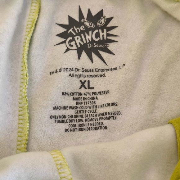 The Grinch Woman XL Green Bottoms - Picture 4 of 4